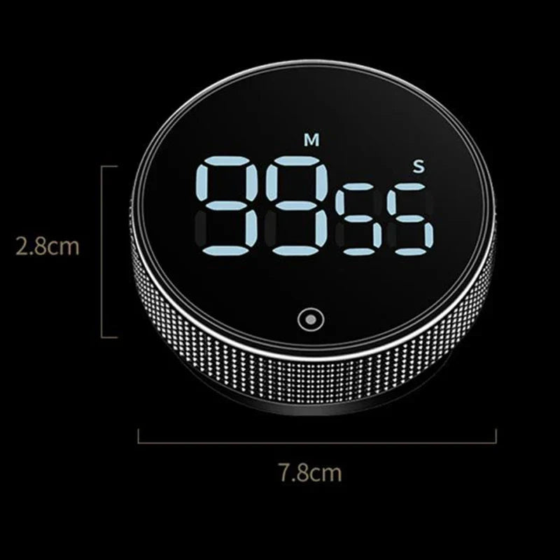 Digitaler Küchentimer mit Magnetrückseite und LCD-Display -    Zorenza