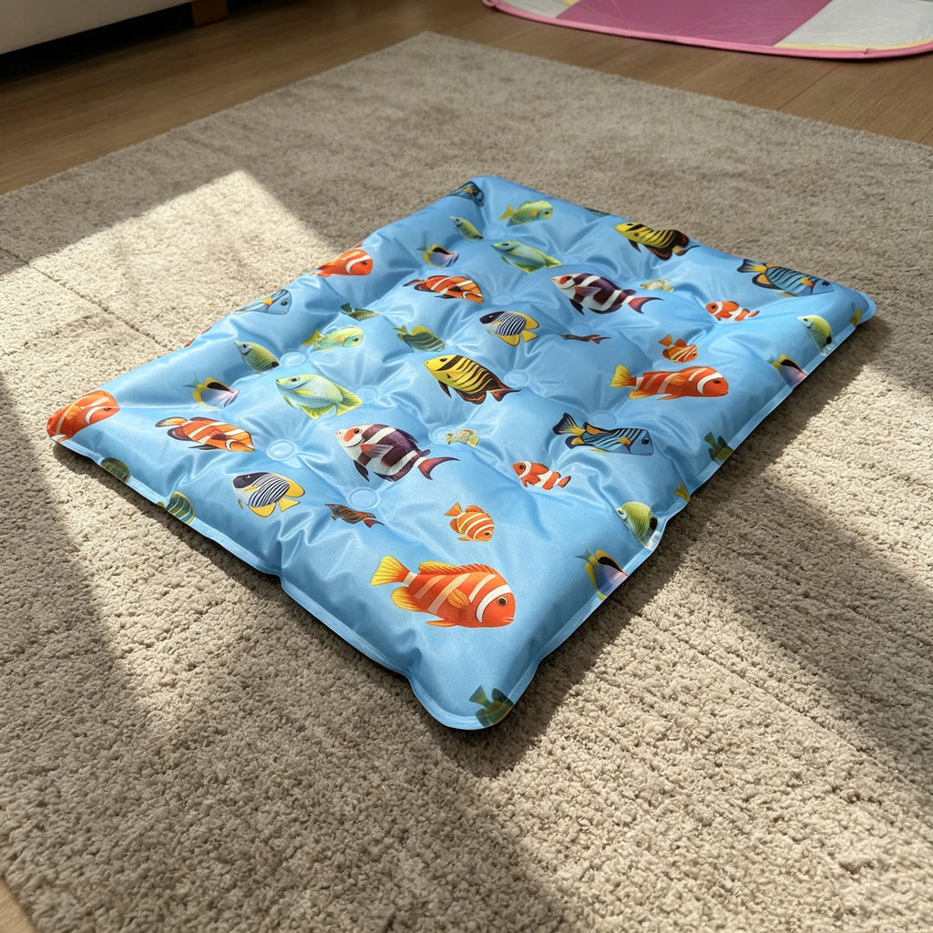 Kühlmatte für Hunde und Katzen – Fisch-Design -    Zorenza