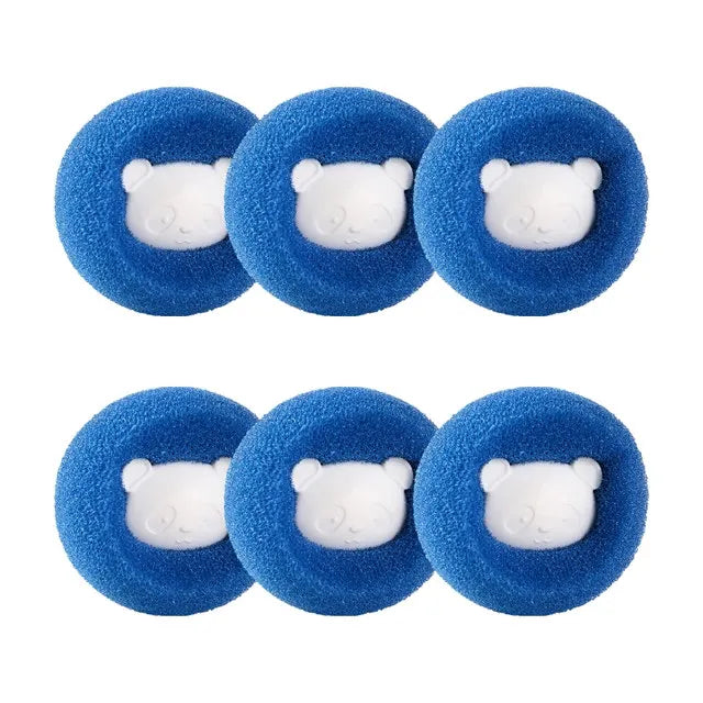 Magic Laundry Ball Kit Reusable Clothes Hair Cleaning Tool Pet Hair Remover Washing Machine Cat Dog Hair Catcher Laundry Ball Zorenza