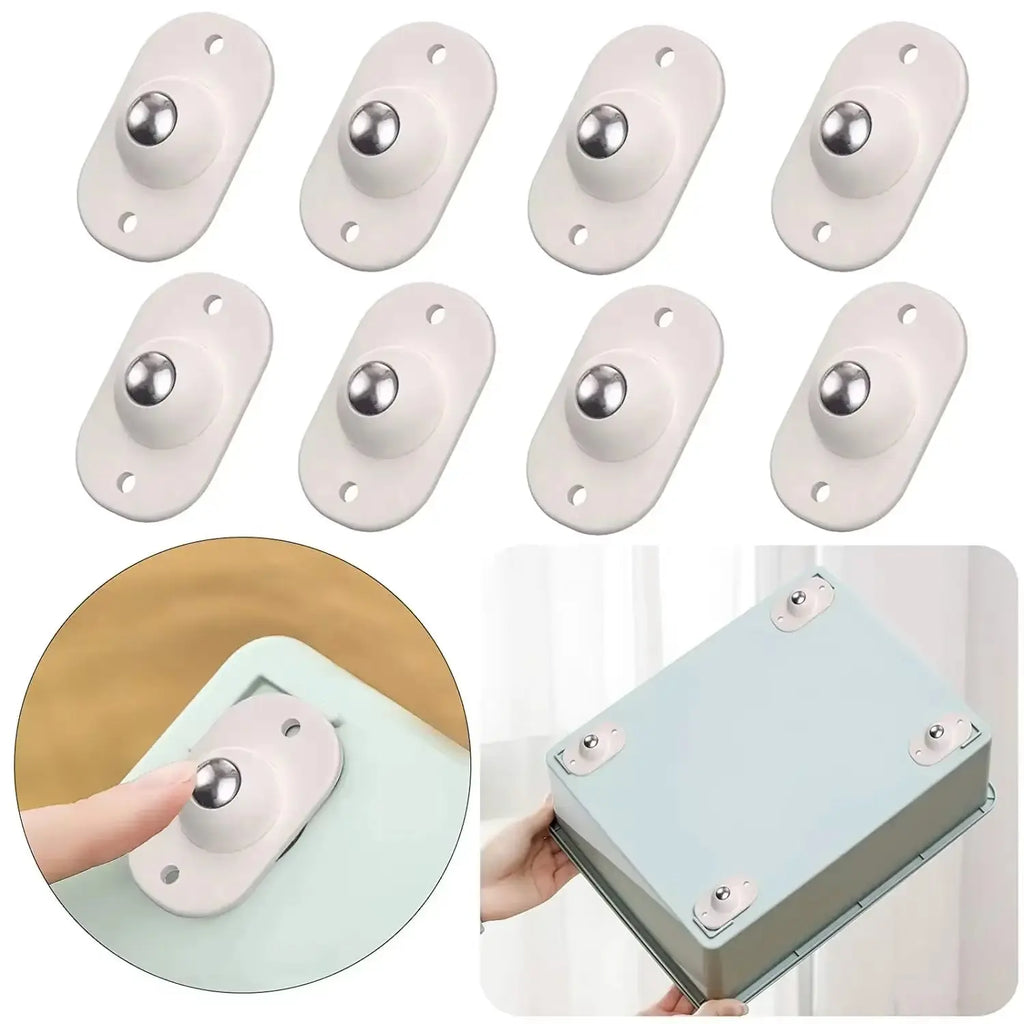Selbstklebende Möbelgleiter – 360° Gleitpads, 8er-Set Zorenza