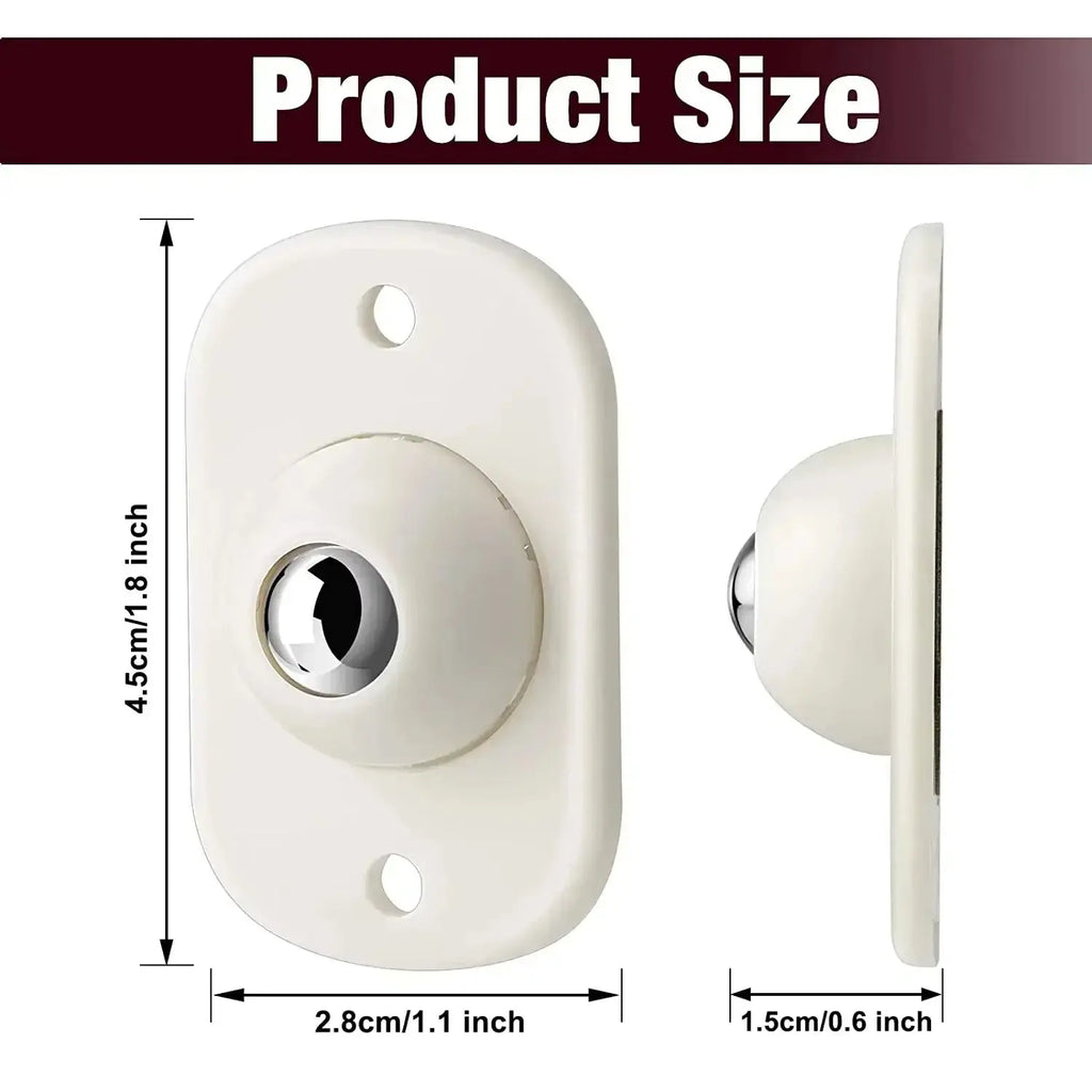 Selbstklebende Möbelgleiter – 360° Gleitpads, 8er-Set Zorenza