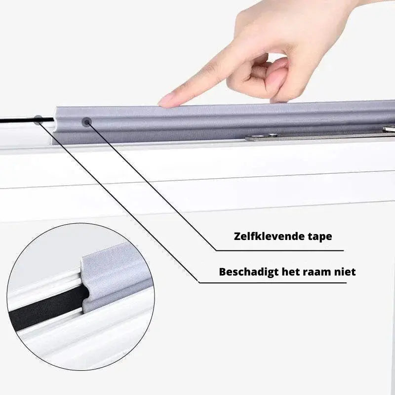Selbstklebendes Türdichtungsband – Zugluftstopper, 2 m Zorenza