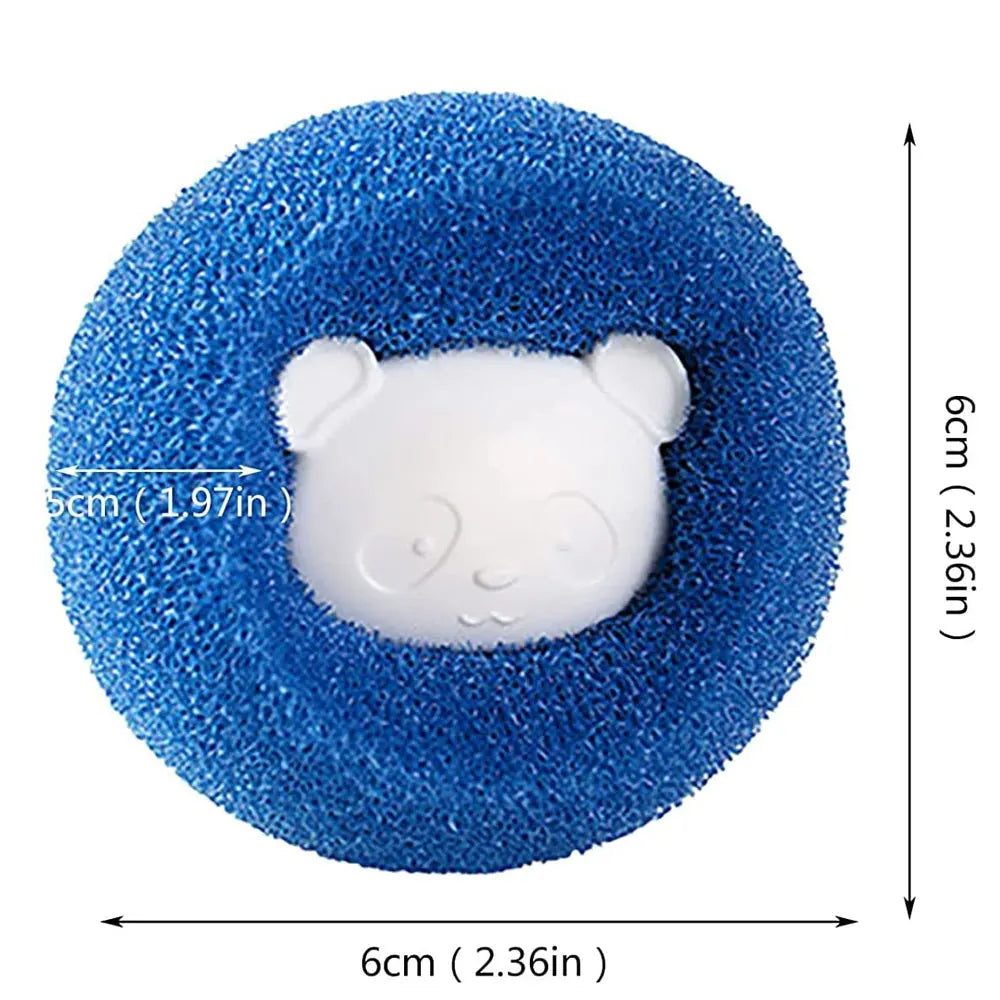 Magic Laundry Ball Kit Reusable Clothes Hair Cleaning Tool Pet Hair Remover Washing Machine Cat Dog Hair Catcher Laundry Ball Zorenza