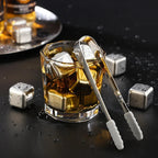 Edelstahl-Eiswürfelwiederverwendbar mit Zange -    Zorenza