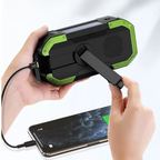 Solar-Notfallradio mit Handkurbel und Powerbank -    Zorenza