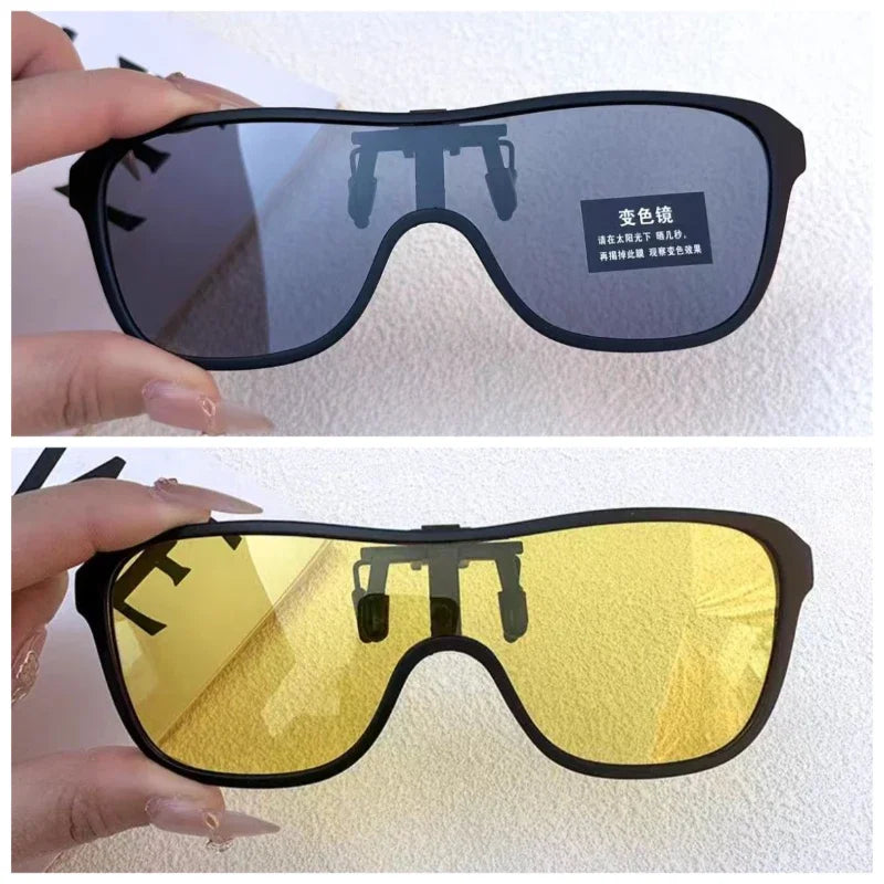 Clip-On Sonnenbrille polarisiert aufklappbar -    Zorenza