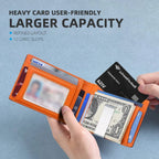 Slim-Wallet mit RFID-Schutz und Geldclip -    Zorenza
