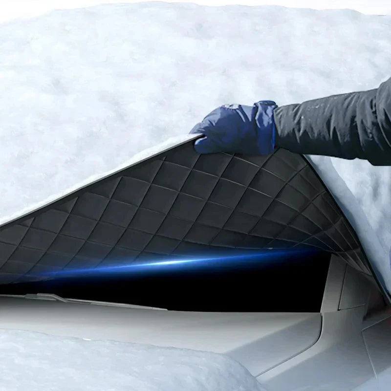 Windschutzscheibenabdeckung Magnetisch mit Eisschutz und UV-Schutz -    Zorenza