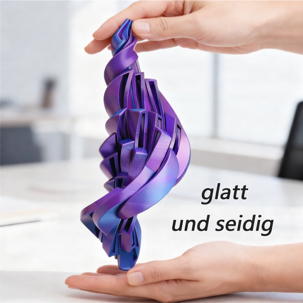 Anti-Stress-Ball mit spiraliger Struktur -    Zorenza