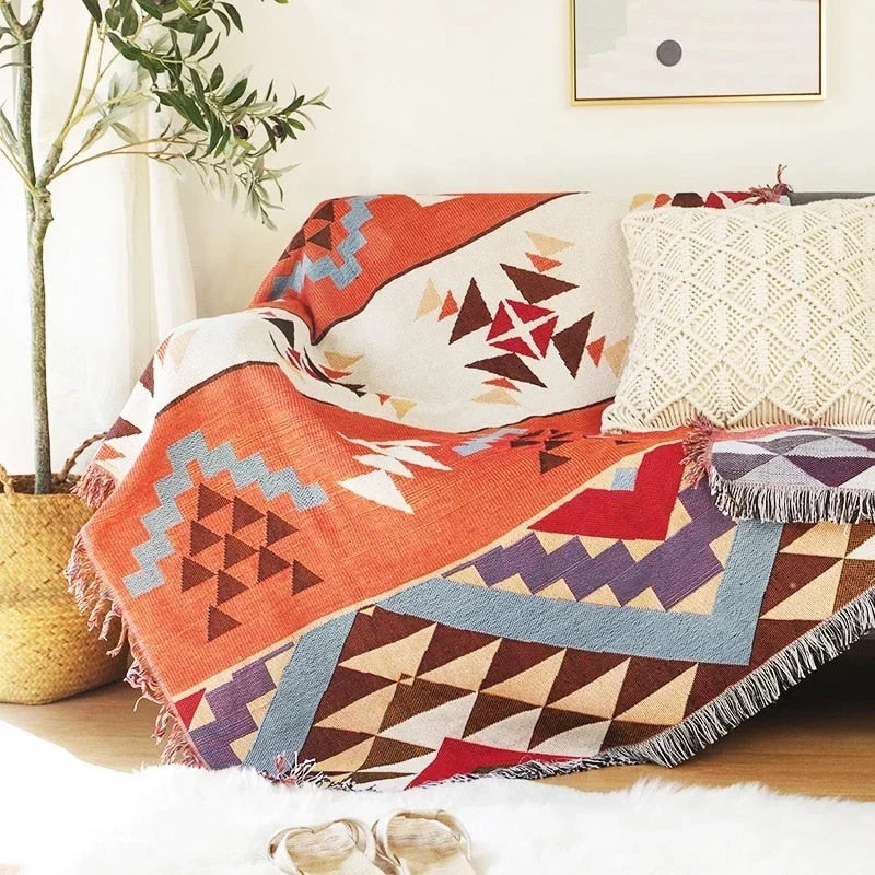 Sofawurf gestrickt mit Motiv – Anti-Pilling -    Zorenza