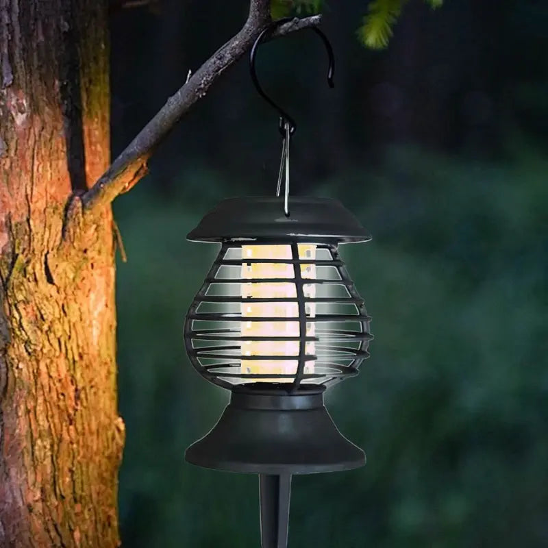Solar-Insektenlampe mit Erdspieß – UV-Lichtfalle für den Außenbereich Zorenza