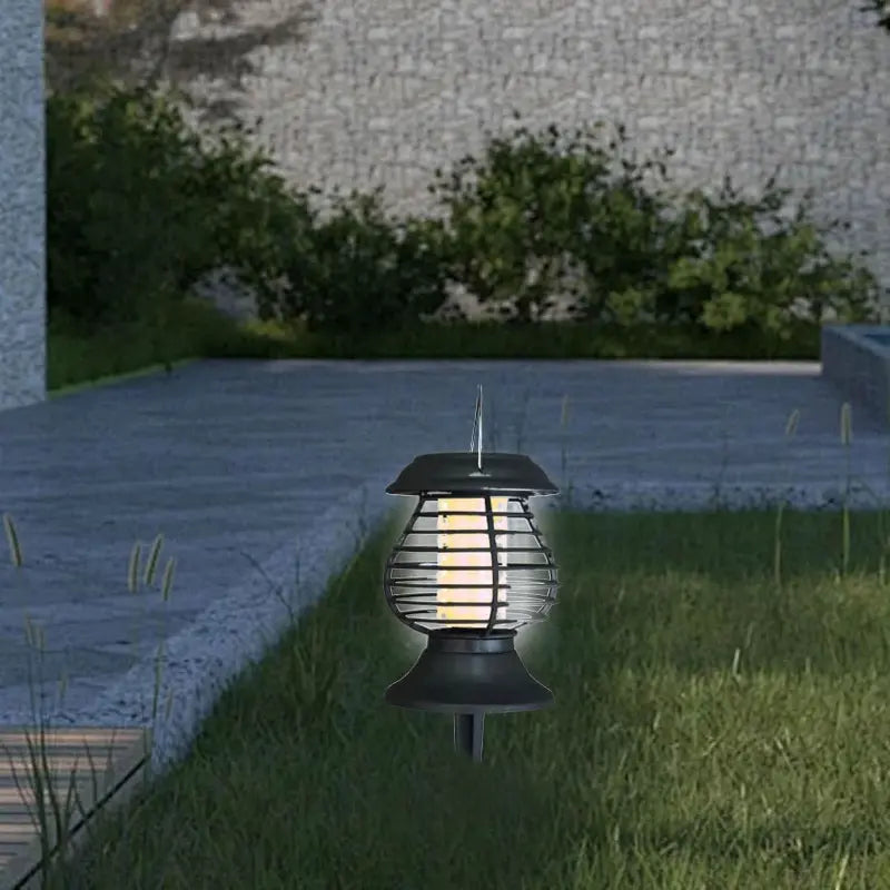Solar-Insektenlampe mit Erdspieß – UV-Lichtfalle für den Außenbereich Zorenza