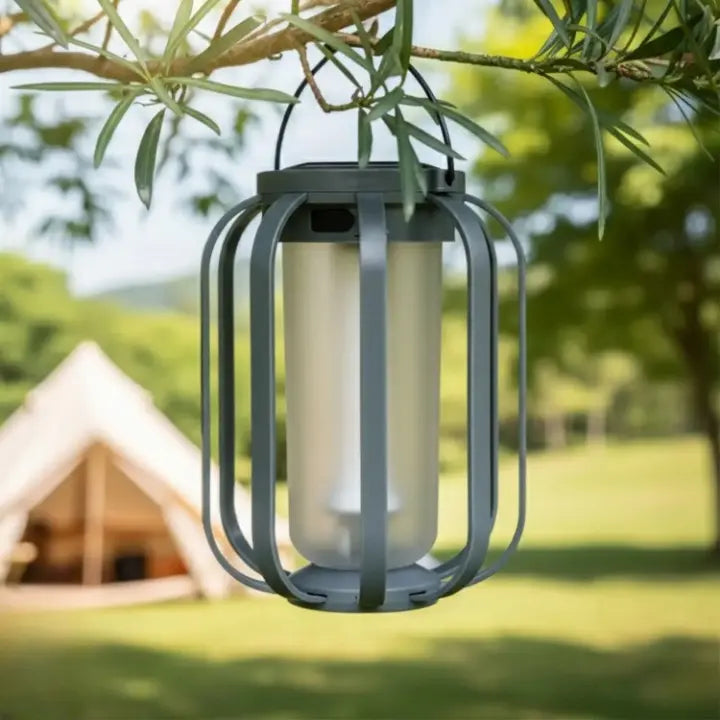 Solar-LED-Laterne mit Flammeneffekt Zorenza