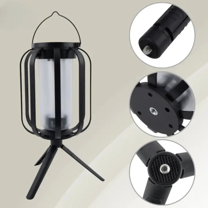 Solar-LED-Laterne mit Flammeneffekt Zorenza