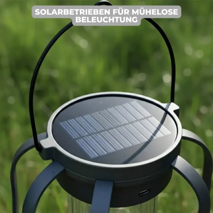 Solar-LED-Laterne mit Flammeneffekt Zorenza