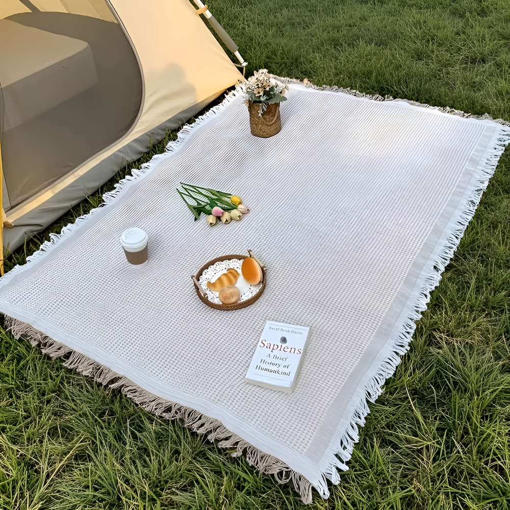 Picknickdecke 180x180 cm Wasserdicht – Faltbar Outdoor Zorenza