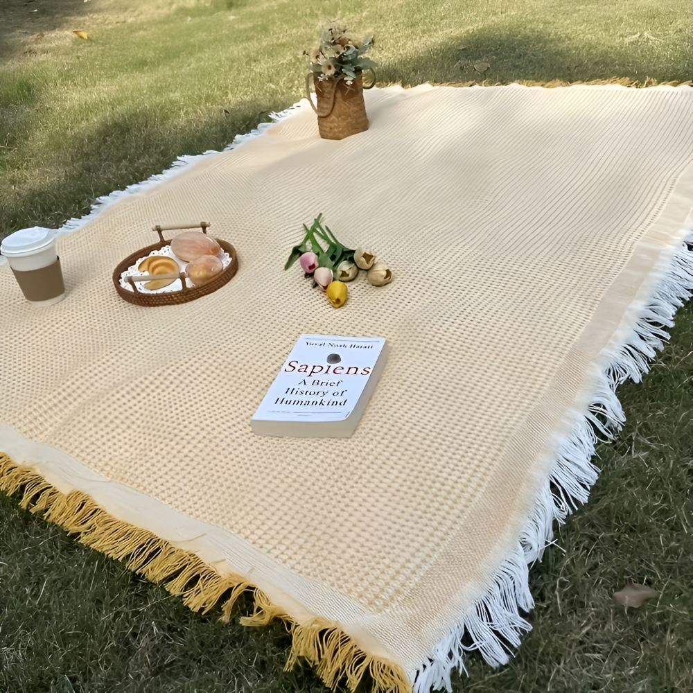 Picknickdecke 180x180 cm Wasserdicht – Faltbar Outdoor Zorenza