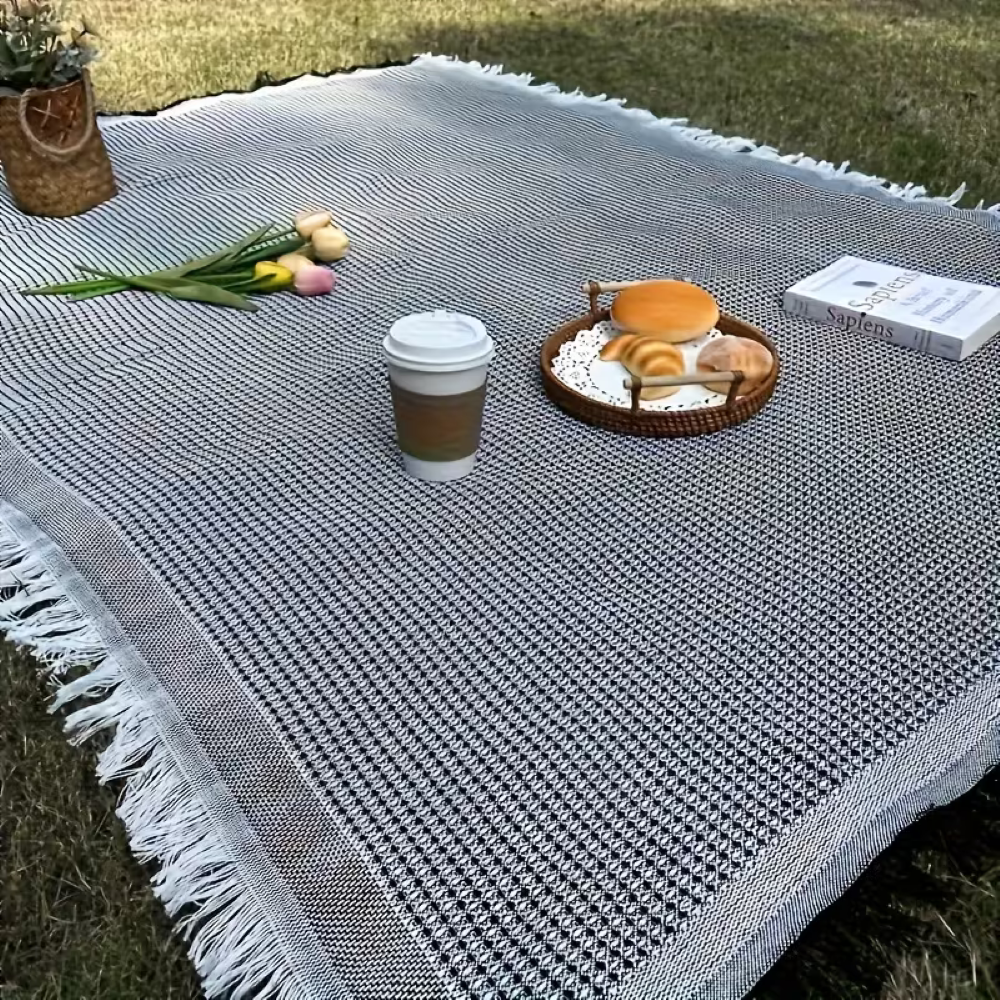 Picknickdecke 180x180 cm Wasserdicht – Faltbar Outdoor Zorenza