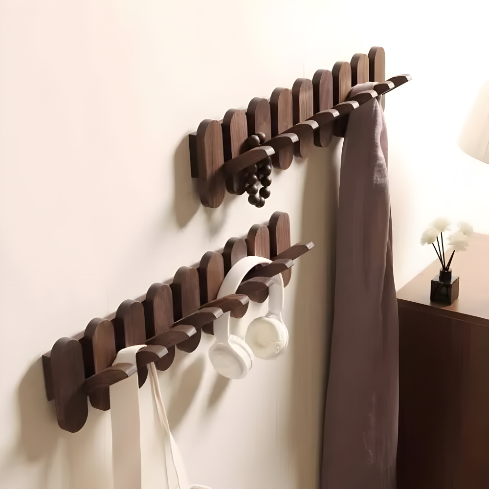 Wandgarderobe Holz – Organisierte Eingangsbereich-Lösung - Zorenza