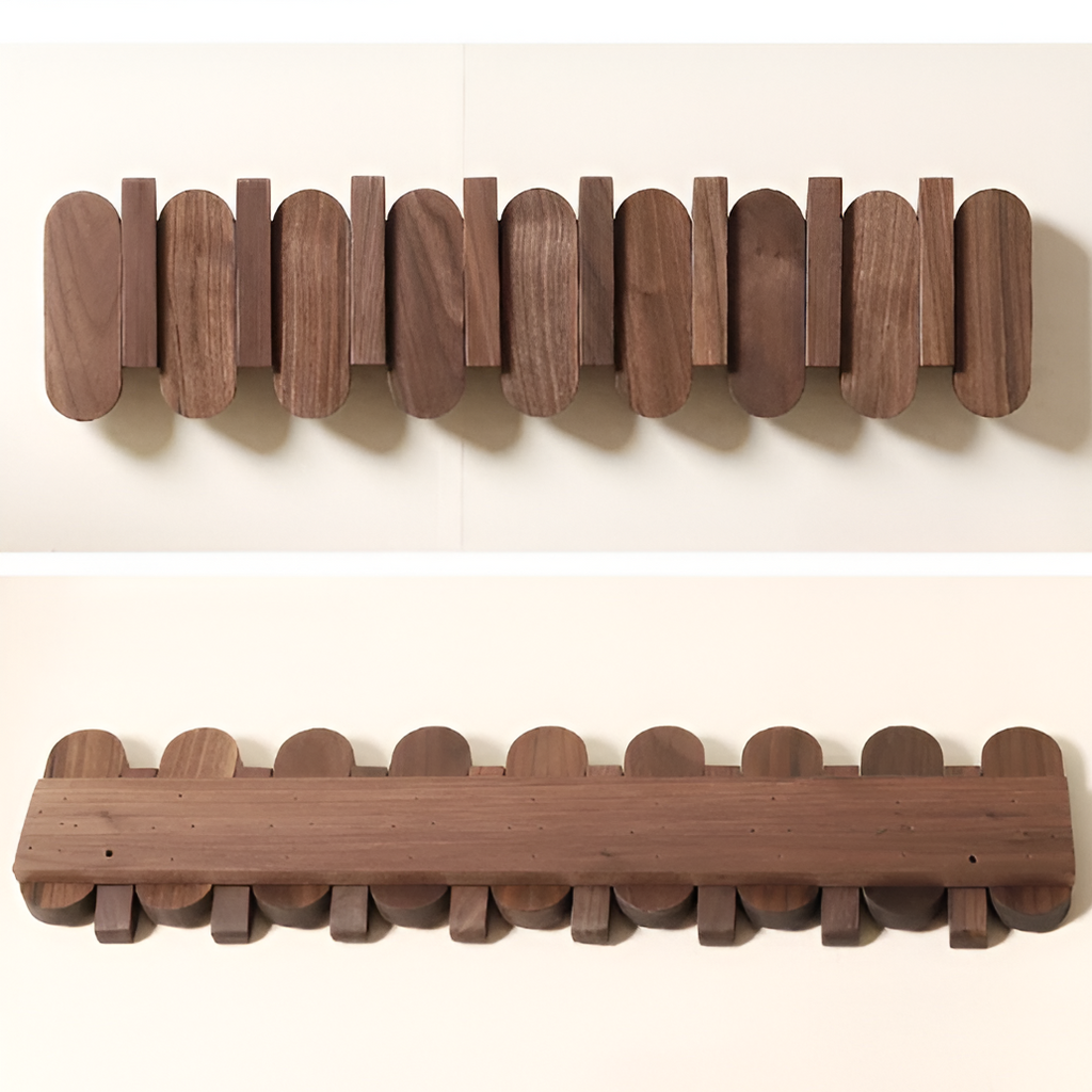 Wandgarderobe Holz – Organisierte Eingangsbereich-Lösung - Zorenza