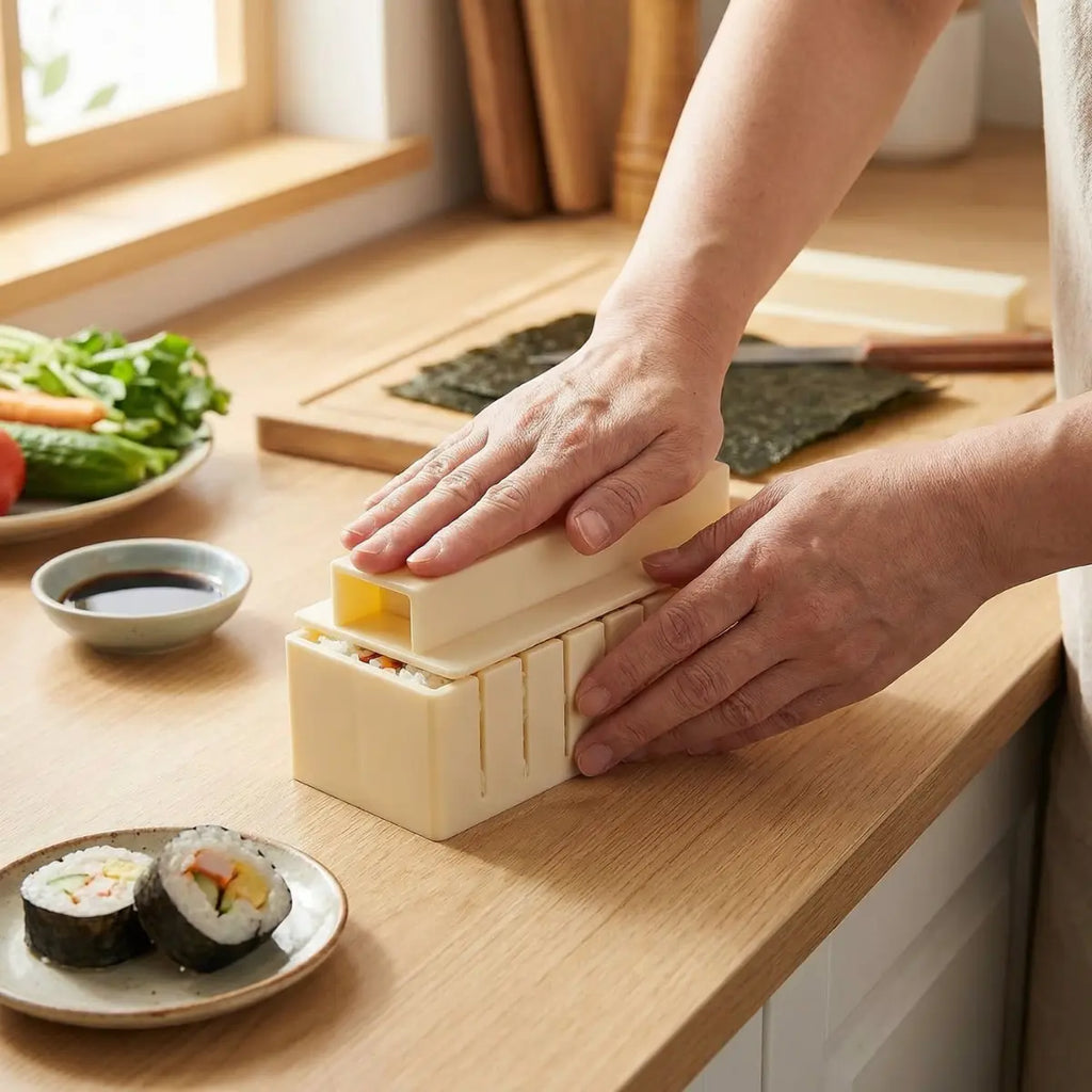 Sushi-Form-Set – Gleichmäßige Rollen ganz ohne Rolltechnik Zorenza