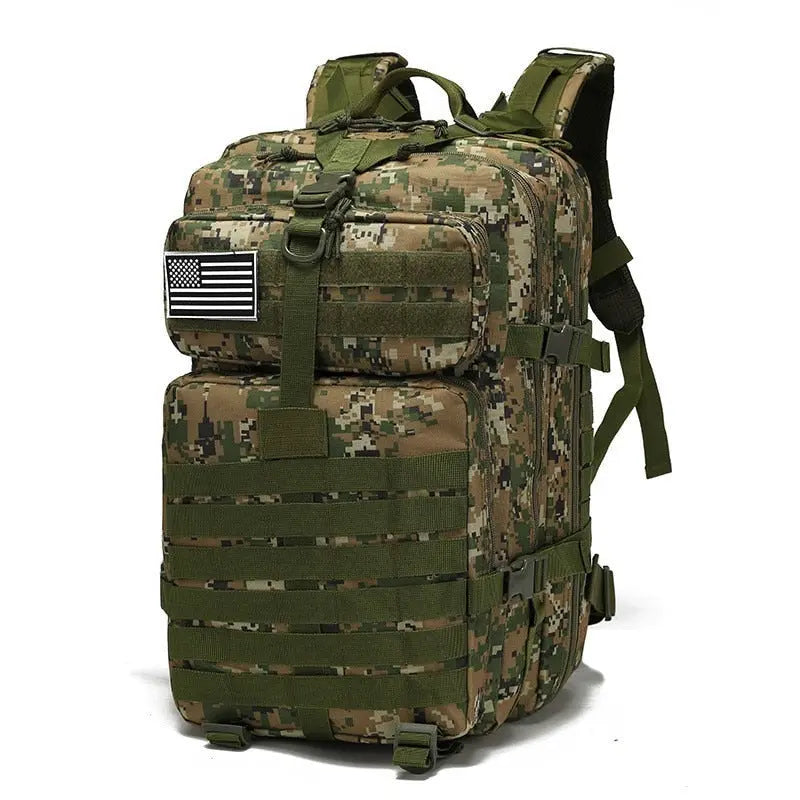 Taktischer Rucksack 50 L – Wandern, Reisen & Outdoor Zorenza