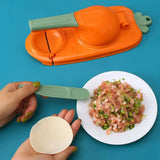 Modellatore di Ravioli 2-in-1 – Cerchi Uniformi, Pieghe Perfette