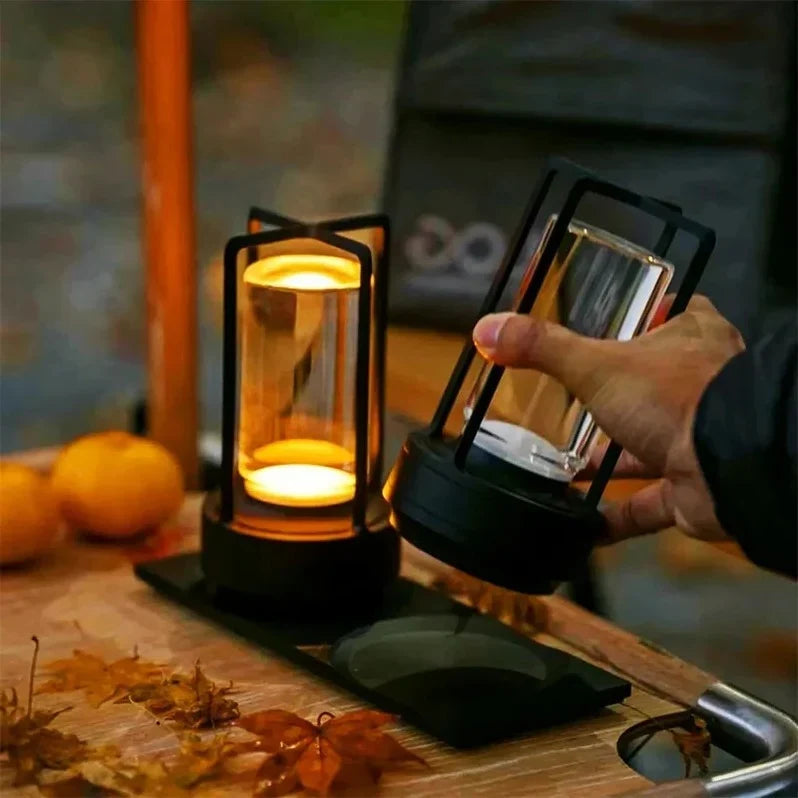 Tischlampe kabellos mit Touch-Dimmer und LED -    Zorenza