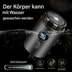 Tragbarer Mini-Elektrorasierer – Präzise Rasur für Männer und Frauen Zorenza