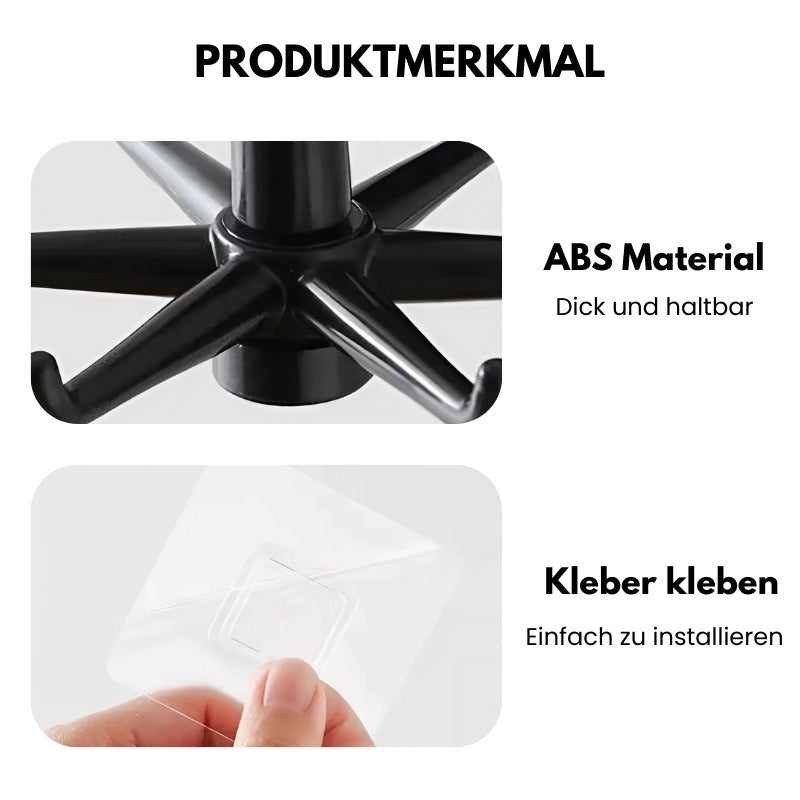 Haken-Organizer mit 360°-Drehfunktion -    Zorenza