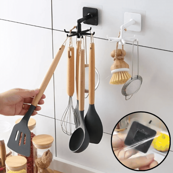 Haken-Organizer mit 360°-Drehfunktion -    Zorenza