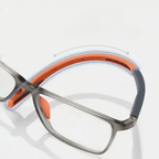 Ultra-leichte Titan-Sportbrille für Herren mit Blaulichtfilter Zorenza