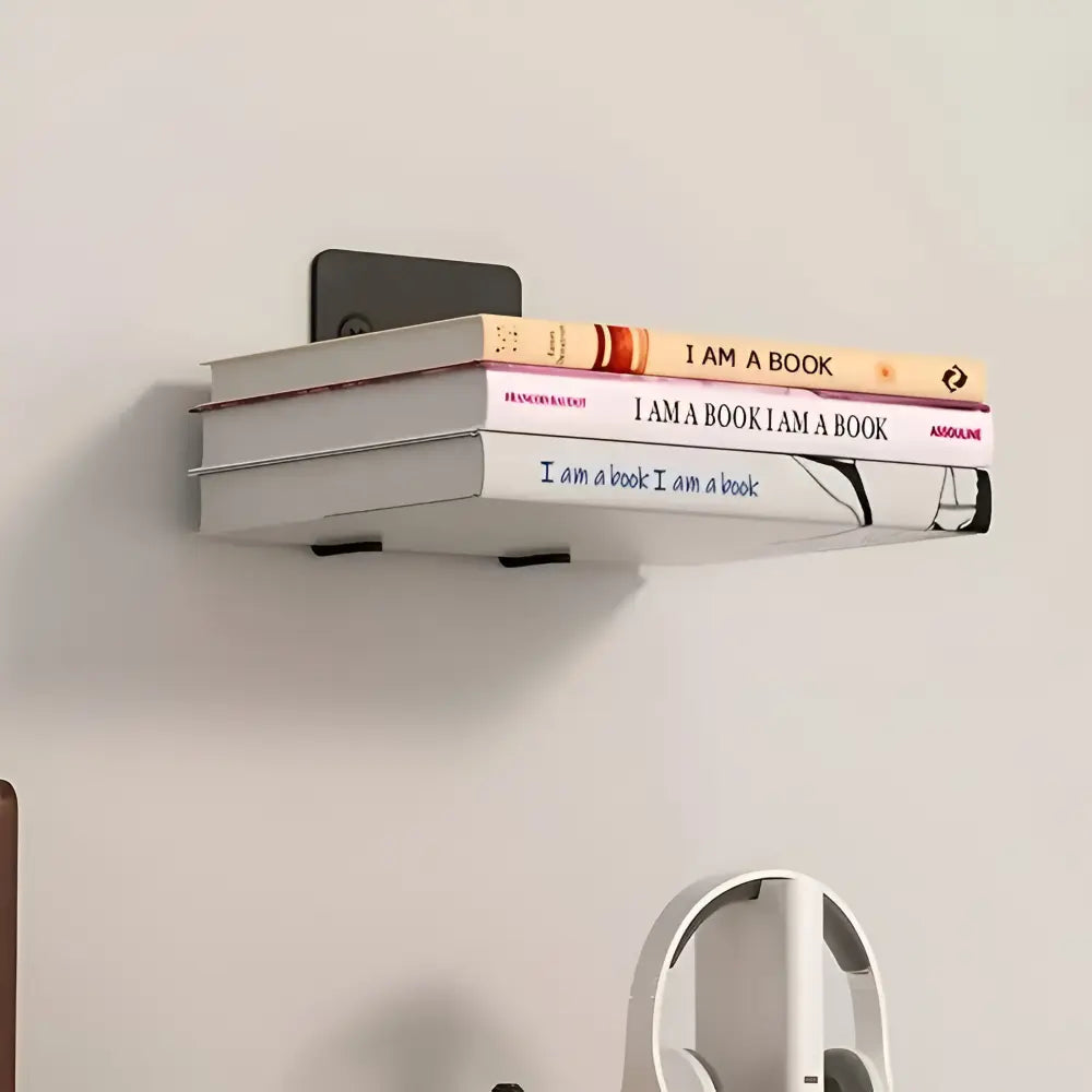 Unsichtbares Schweberegal – Bücher schweben frei an der Wand – 2er-Set Zorenza