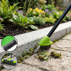 Unkrautbürsten-Set 3-in-1 mit langem Griff -    Zorenza