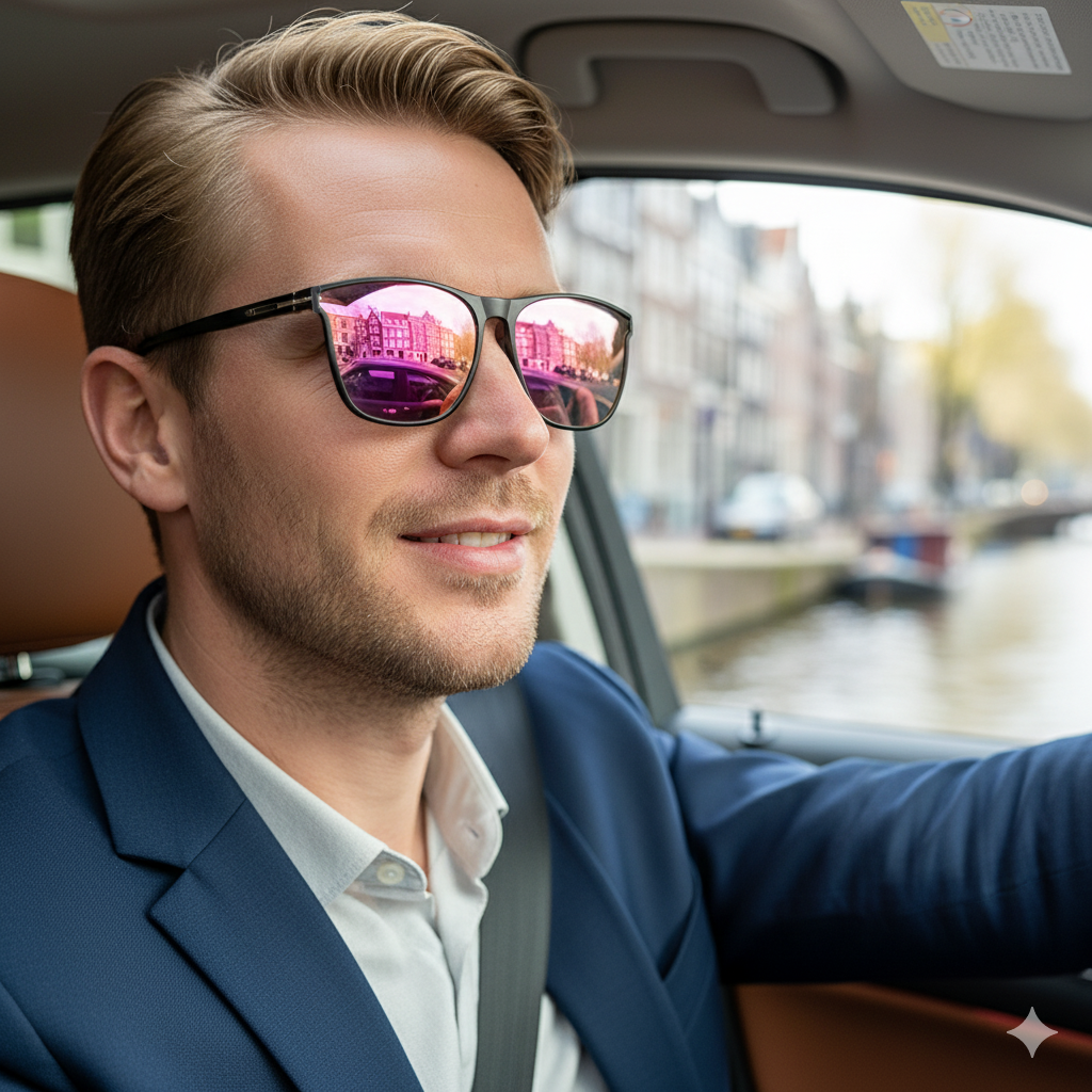 Polarisierte Clip-On Sonnenbrille für Korrekturbrillen -    Zorenza