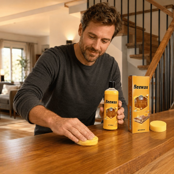 Holzpolitur mit Bienenwachs für Möbel und Böden -    Zorenza
