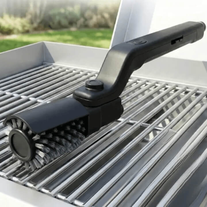 Wiederaufladbare Grillbürste Elektrisch – Mühelose Reinigung -    Zorenza