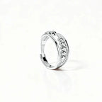 Verstellbarer Fidget-Ring – Drehband, polierter Edelstahl Zorenza