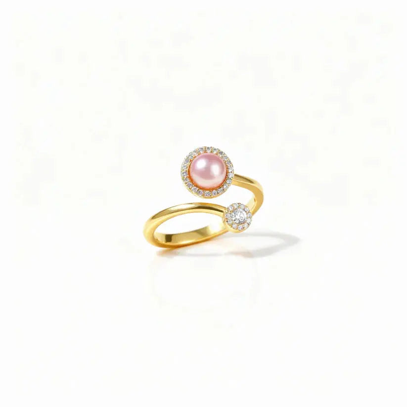 Verstellbarer Fidget-Ring – Drehband, polierter Edelstahl Zorenza