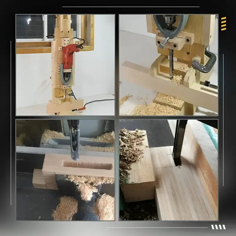 Vierkantzapfen-Bohrersatz für Holz – 4er-Set Zorenza