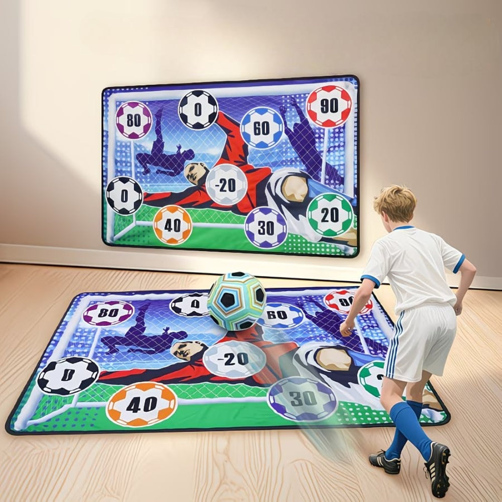 Fußball-Zielwand mit Klebbällen – Interaktives Schießspiel -    Zorenza