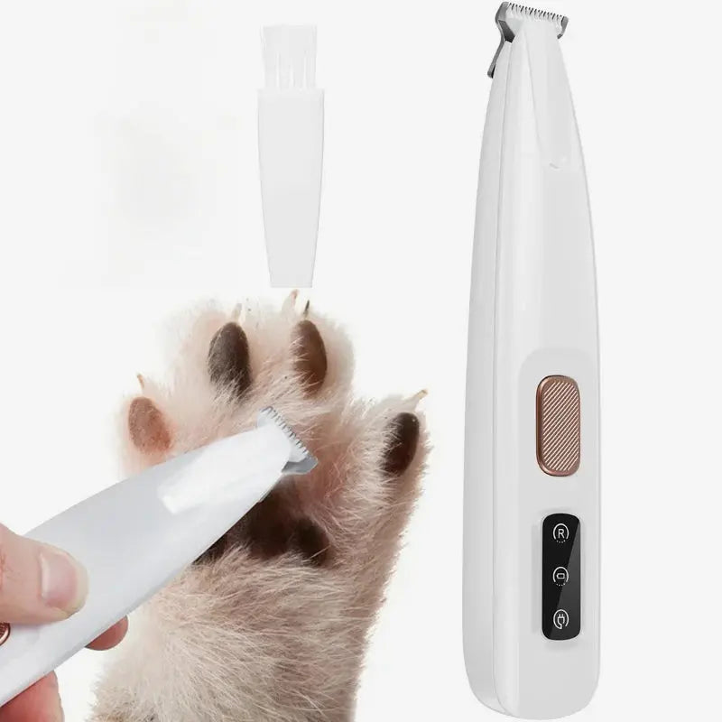Wasserdichter Wiederaufladbarer Tierhaarschneider mit LED-Licht Zorenza