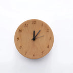 Wecker aus Buchenholz – Leises Uhrwerk, Minimales Design Zorenza