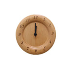 Wecker aus Buchenholz – Leises Uhrwerk, Minimales Design Zorenza