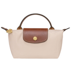 Mini-Handtasche mit Lederdetails und Goldverschluss -    Zorenza