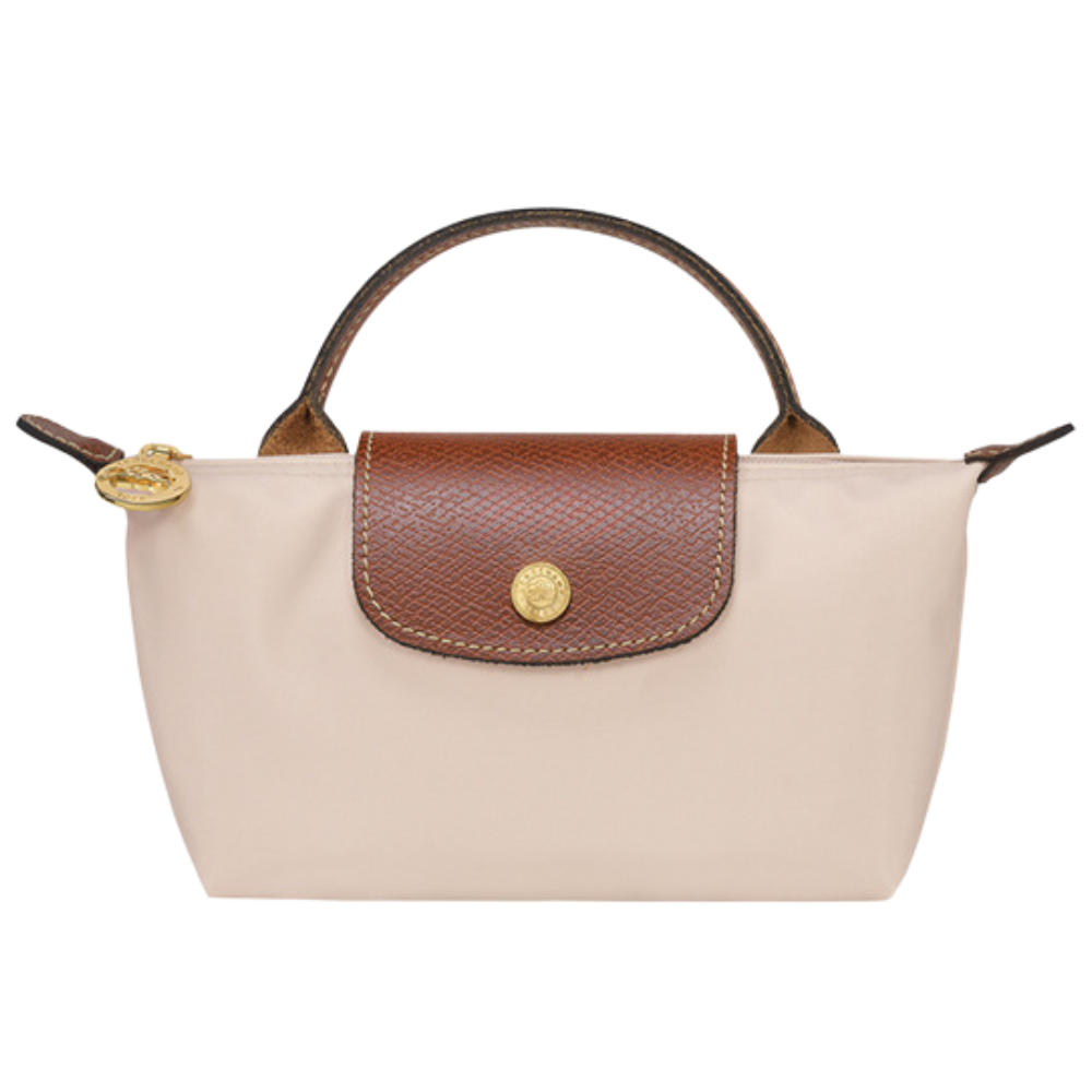 Mini-Handtasche mit Lederdetails und Goldverschluss -    Zorenza