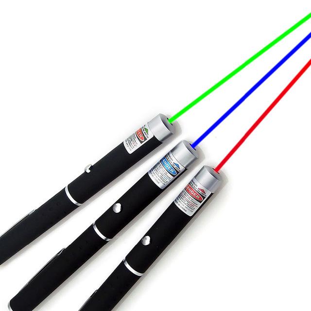 Laserpointer mit 3 Farben – Rot, Grün und Blau-Violett -    Zorenza