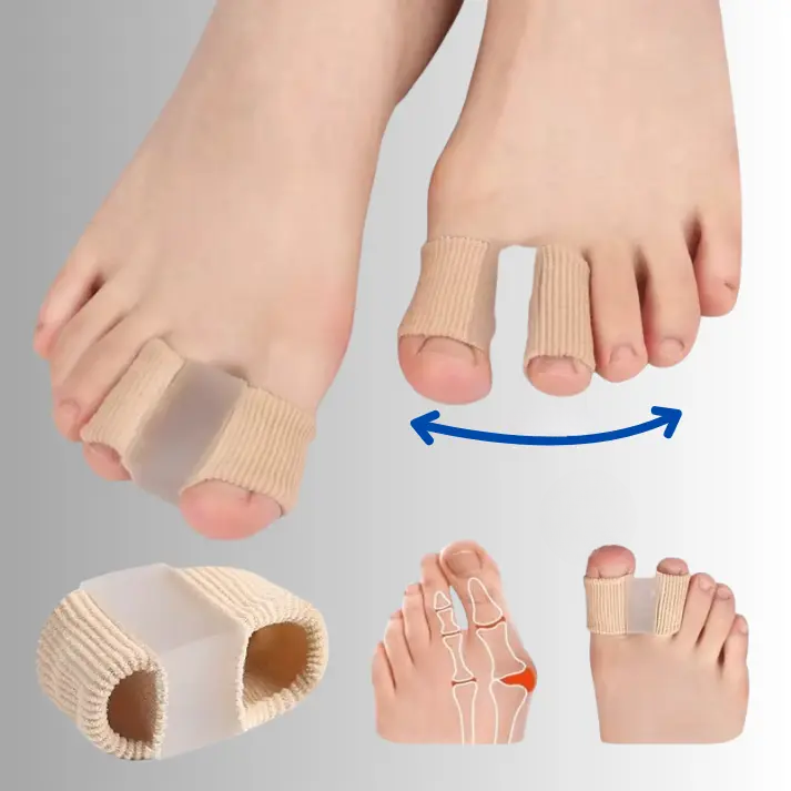 Zehenausrichter — Korrigiert Hallux & überlappende Zehen sanft -    Zorenza