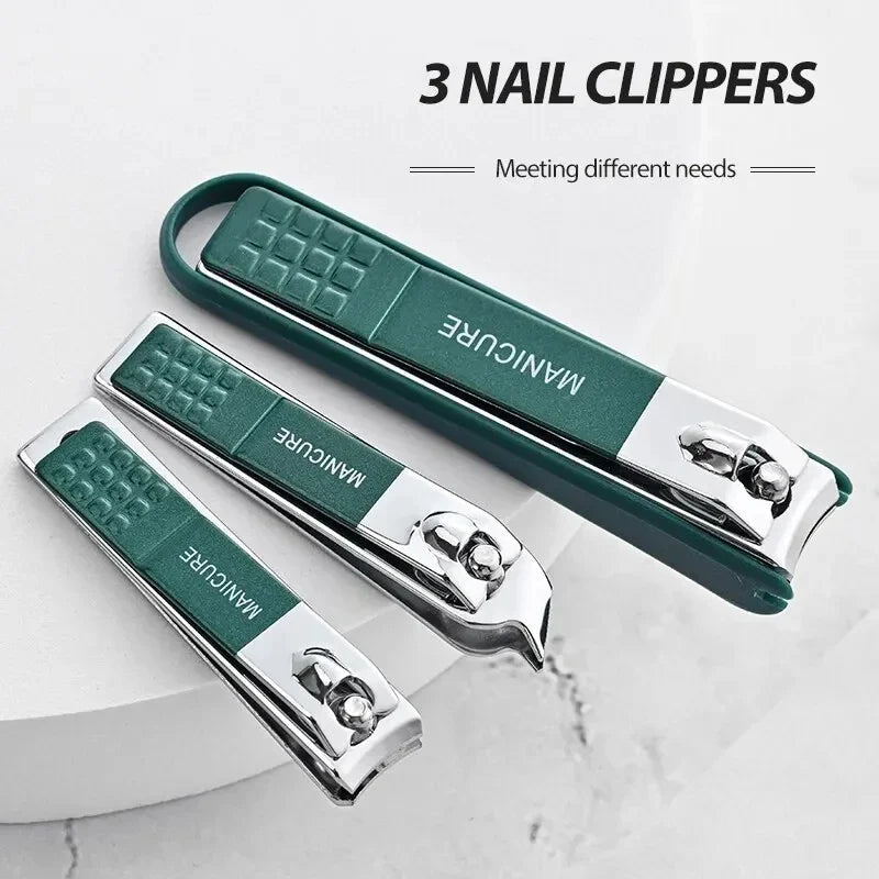 Nagelknipser-Set Edelstahl mit Nagelfeile -    Zorenza