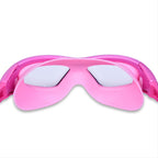 Kinder-Schwimmbrille mit großem Rahmen – Anti-Beschlag -    Zorenza